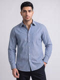 Blue Pinstripe Shirt