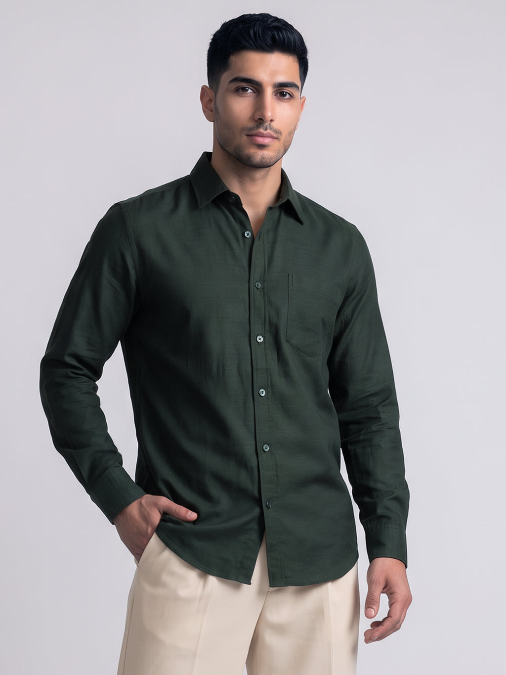 Deep Green Classic Shirt