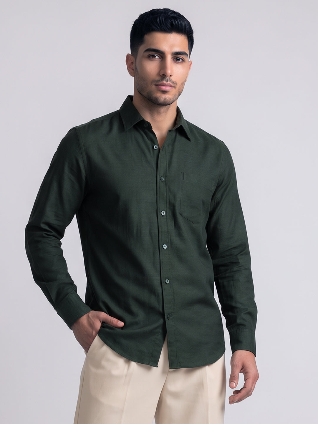 Deep Green Classic Shirt