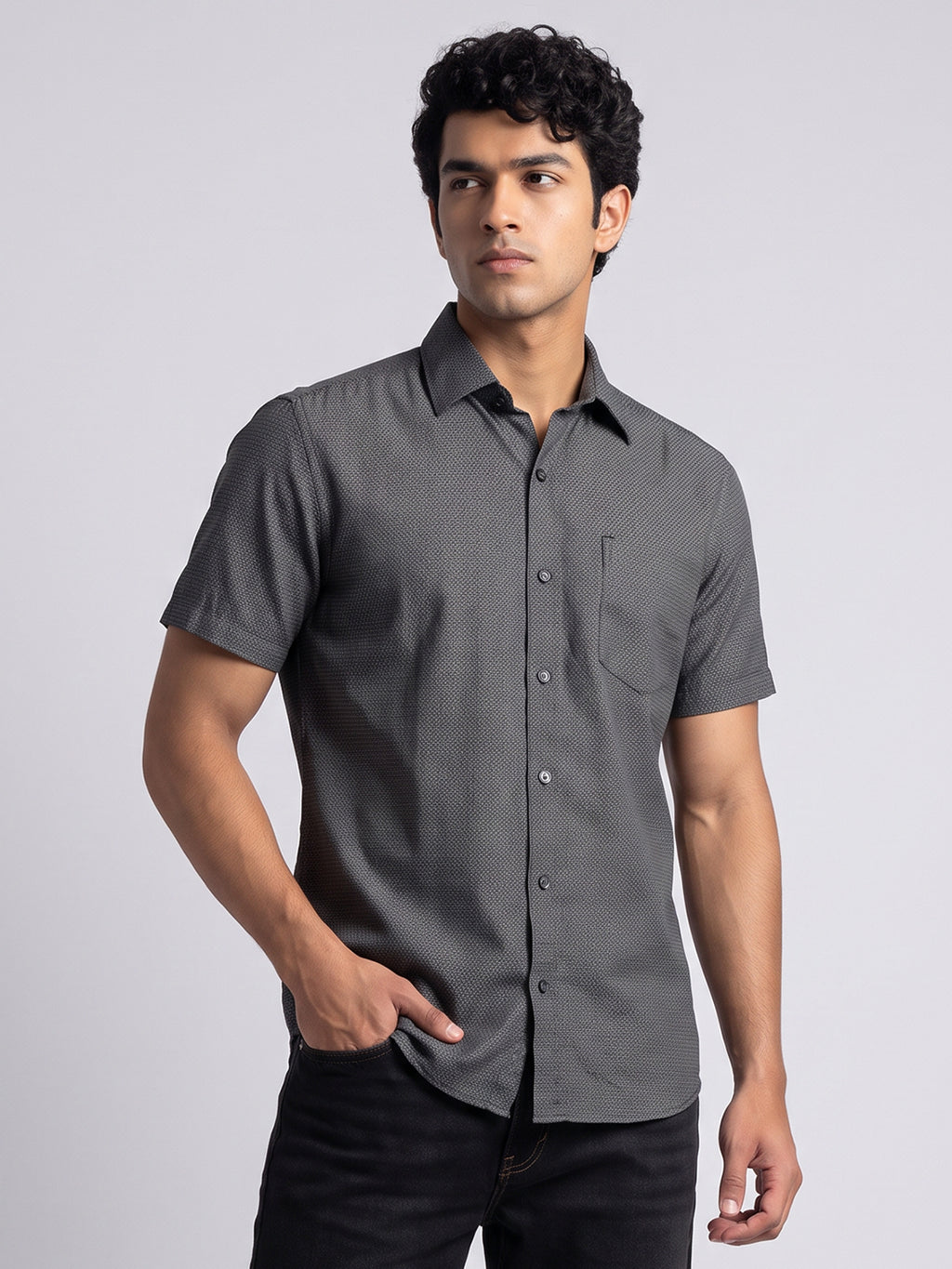 Charcoal Grey Classic Shirt