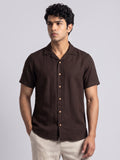 Chocolate Brown Resort Shirt