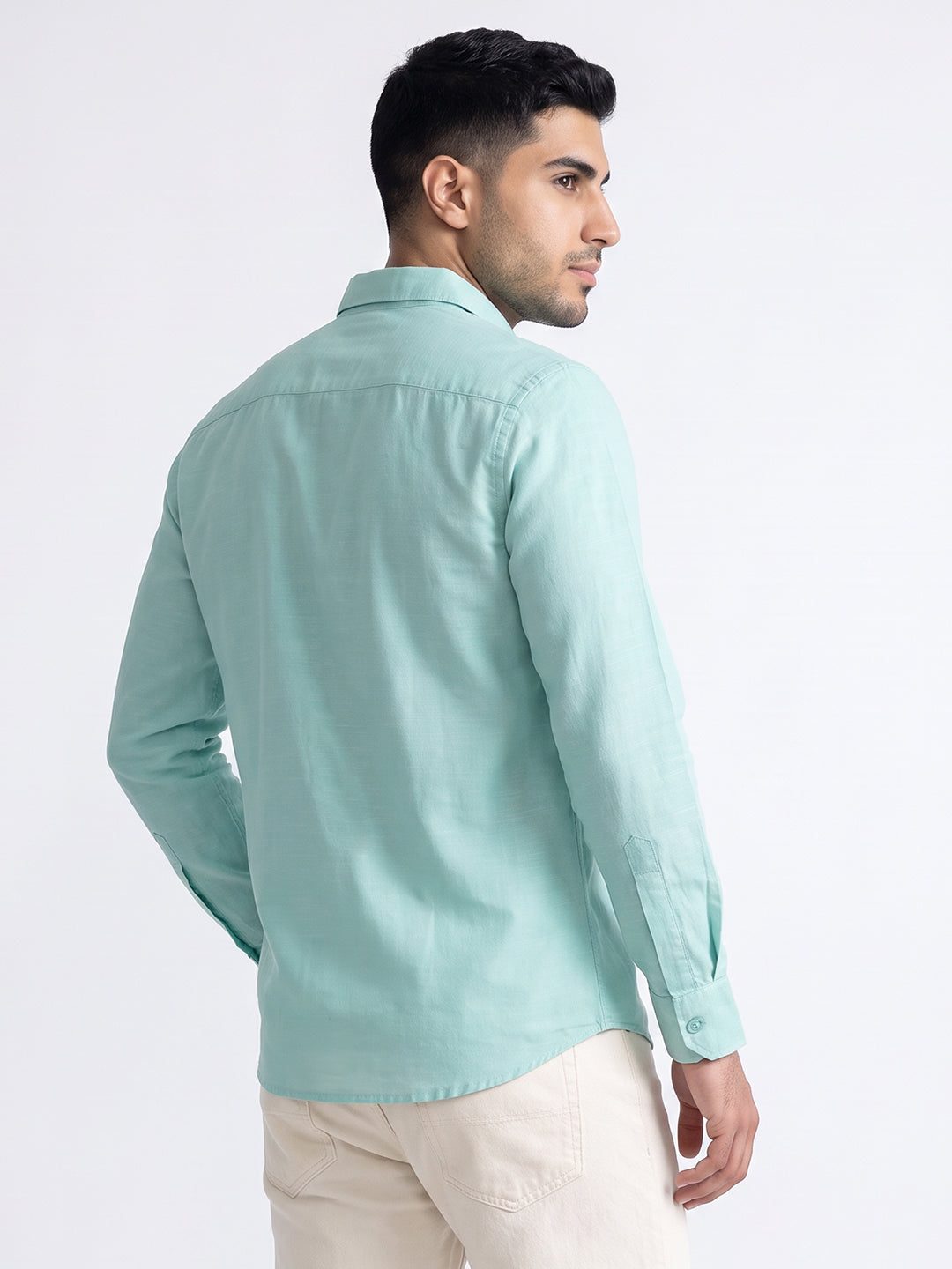 Mint Linen Shirt